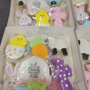 Decorated sugar cookies