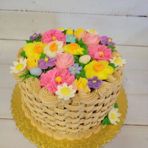 Spring Floral Cake